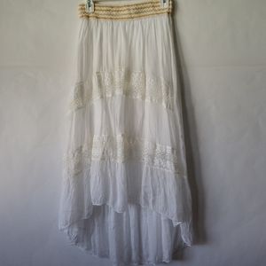 Made in Italy Gorgeous White Skirt